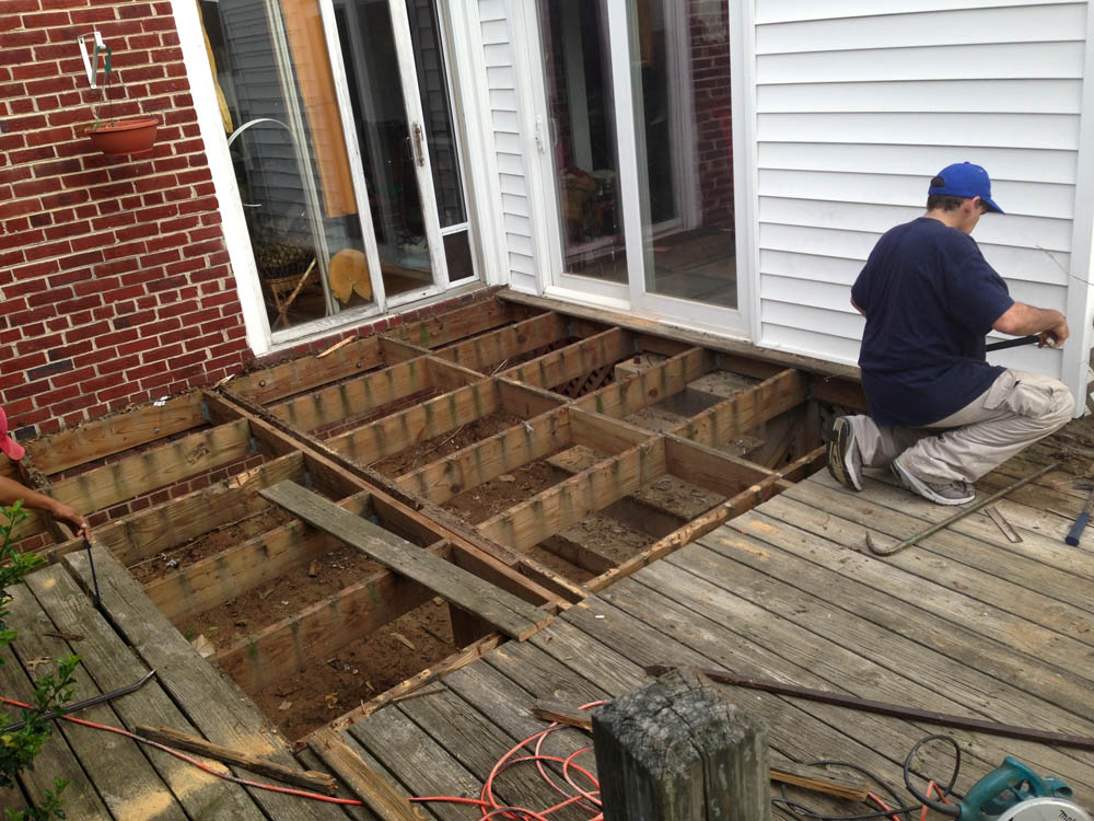 Deck work